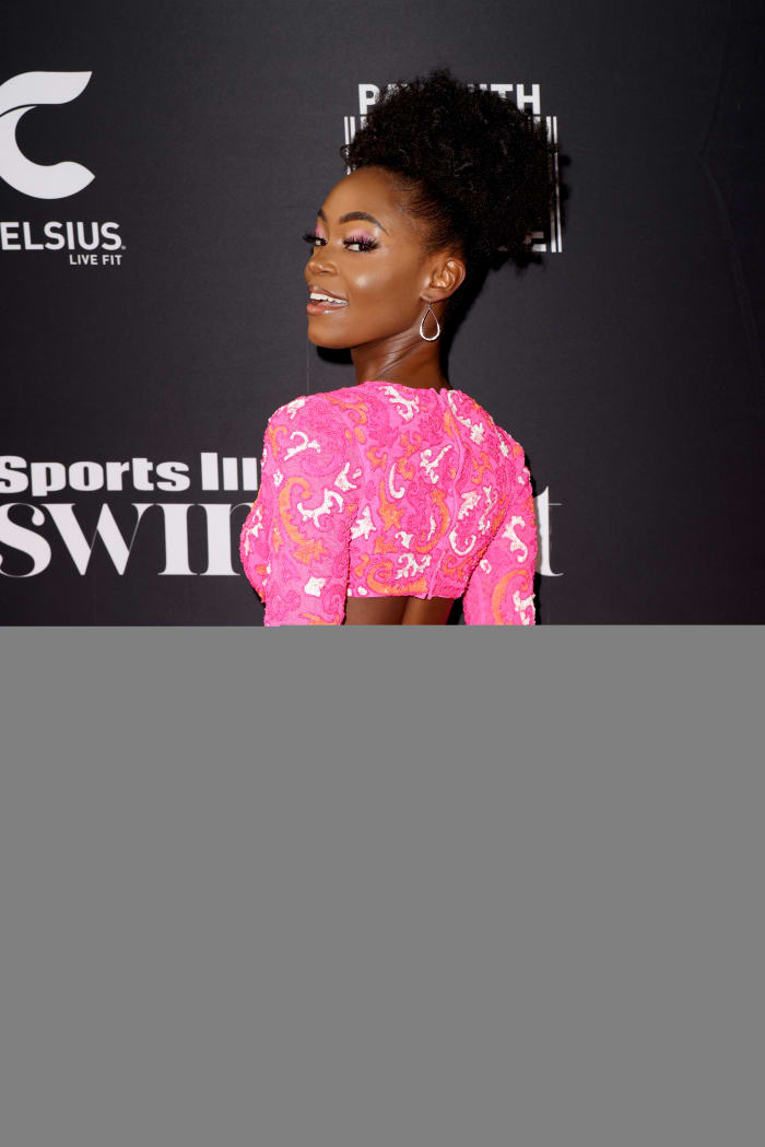 Tanaye White attends as Sports Illustrated Swimsuit celebrates the launch of the 2022 Issue and Debut of Pay With Change at Hard Rock Seminole on May 21, 2022 in Hollywood, Florida.